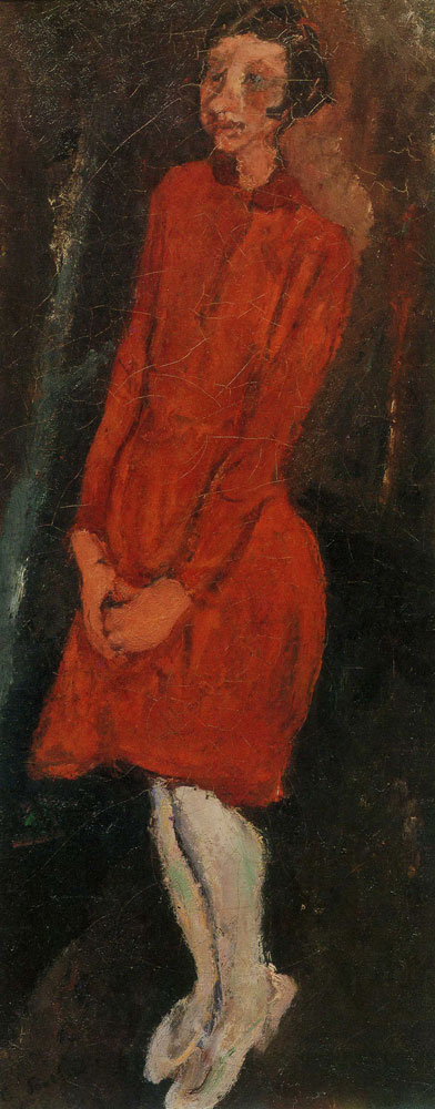 Chaim Soutine - The Red Dress