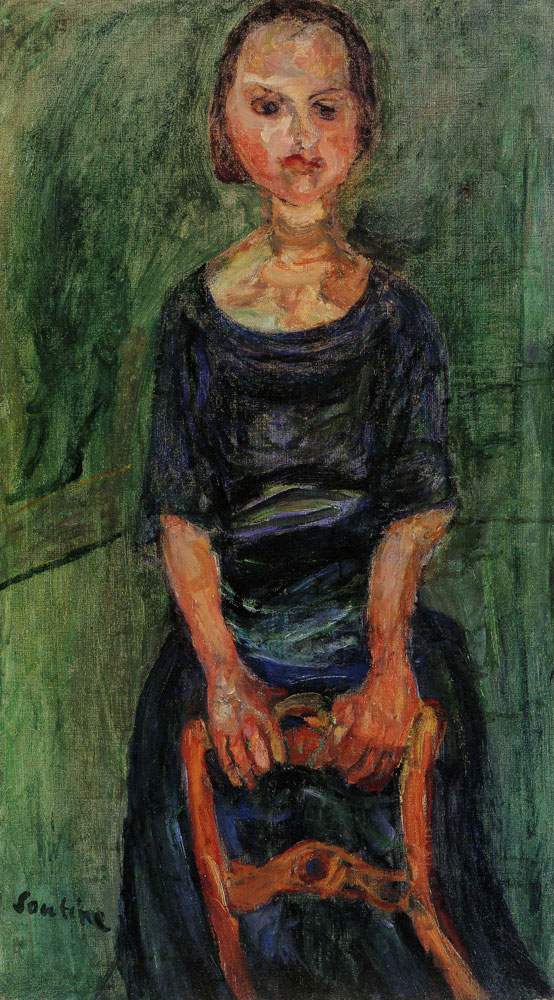 Chaim Soutine - Woman by a Chair