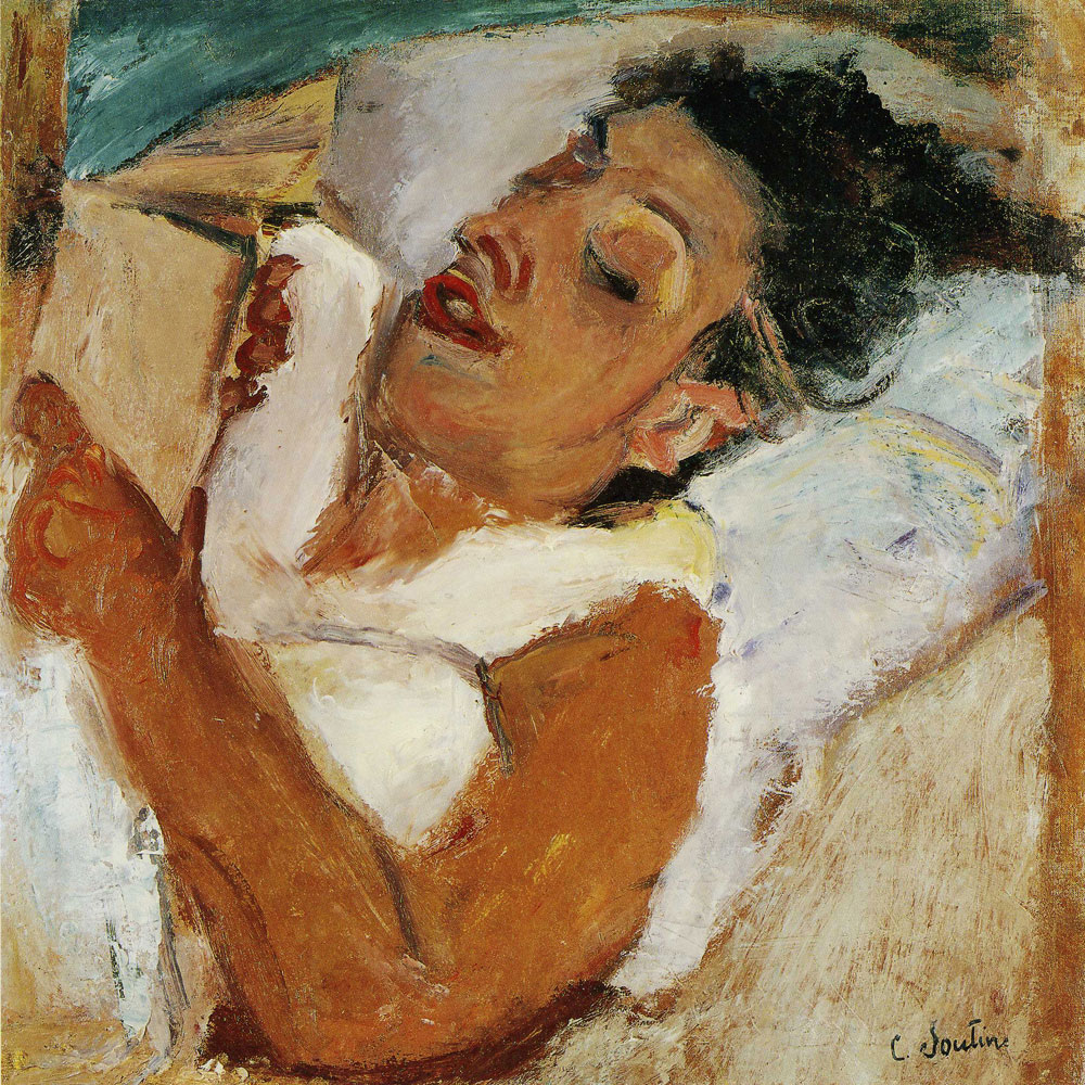 Chaim Soutine - Woman Reading