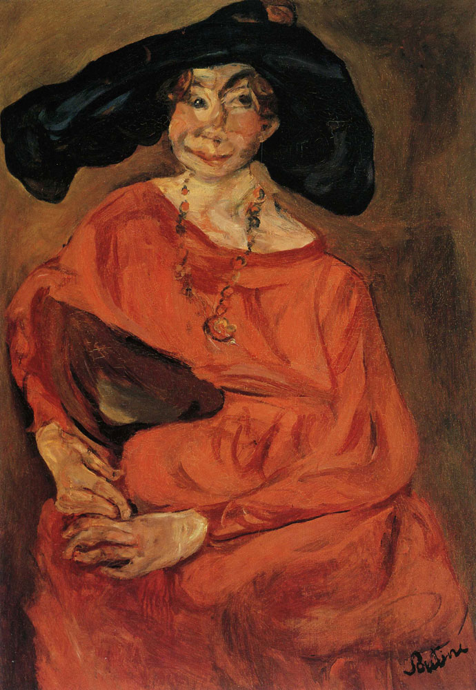 Chaim Soutine - Woman in Red