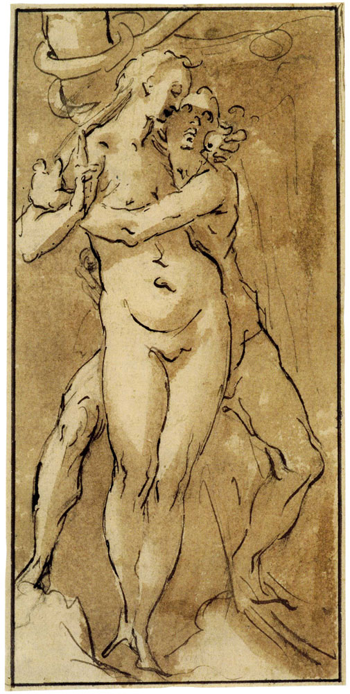 Bartholomeus Spranger - Adam and Eve