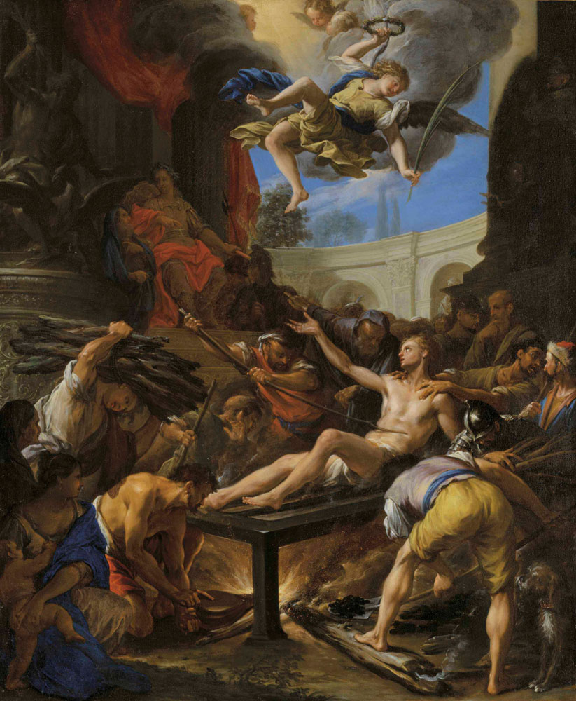 Francesco Trevisani - The Martyrdom of Saint Lawrence