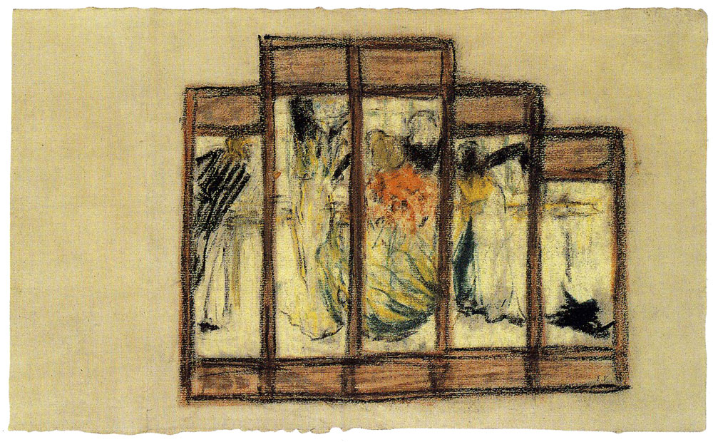 Edouard Vuillard - Desmarais Screen (study)