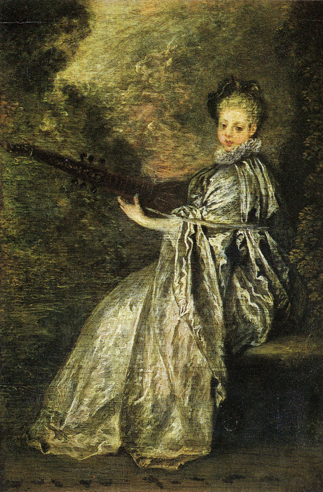 Jean-Antoine Watteau - The Delicate Musician