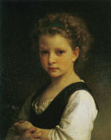 William-Adolphe Bouguereau Child's Head