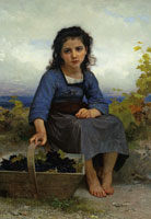 William-Adolphe Bouguereau Little Grape-picker