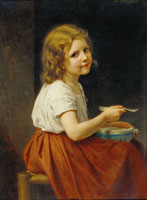 William-Adolphe Bouguereau The Soup (replica)