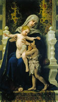 William-Adolphe Bouguereau The Virgin, the Child Jesus, and St. John the Baptist