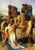 William-Adolphe Bouguereau Zenobia Found by Shepherds on the Banks of the Arax