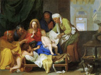 Charles Le Brun The Sleeping Christ Child