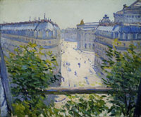 Gustave Caillebotte The Rue Halévy, Seen from a Balcony
