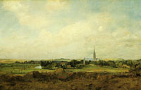 John Constable View of Salisbury