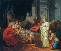 Jacques-Louis David Antiochus and Stratonice