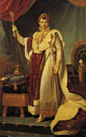 François Gérard Napoleon I in his Imperial Robes