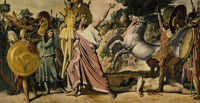Jean Auguste Dominique Ingres Romulus, Conqueror of Acron