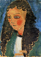 Alexej von Jawlensky Woman's head