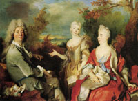 Nicolas de Largilliere Family Portrait