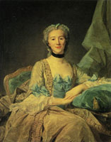 Jean-Baptiste Perronneau Madame de Sarquainville