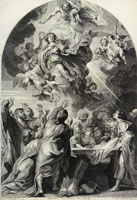 Paulus Pontius after Peter Paul Rubens The Assumption of the Virgin