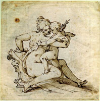 Bartholomeus Spranger Venus and Cupid