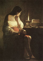Georges de la Tour Magdalene with the Night-light or The Penitent Magdalene