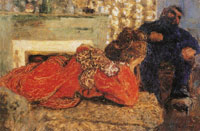 Edouard Vuillard The Red Housecoat