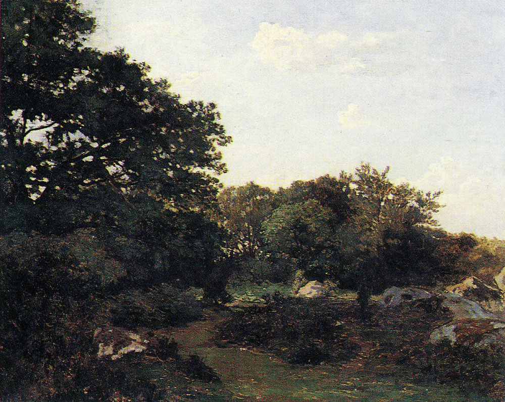 Frédéric Bazille - Forest of Fontainebleau