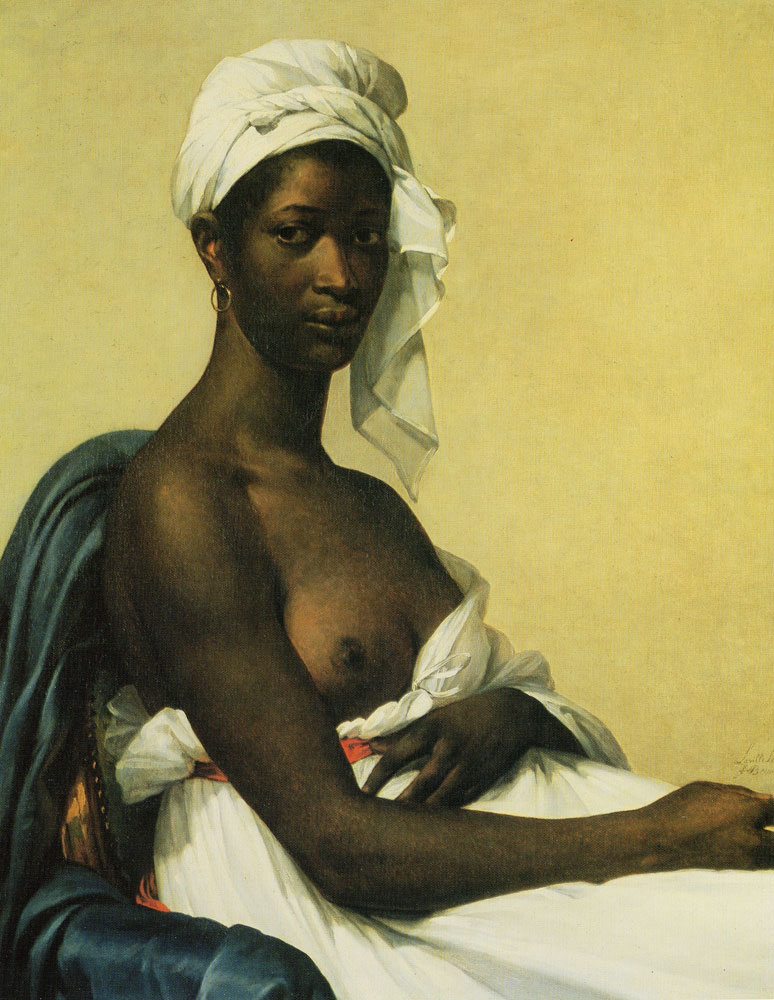 Marie-Guillemine Benoist - Portrait of a Black Woman
