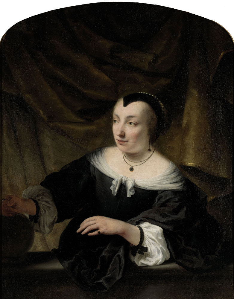 Ferdinand Bol - Portrait of Elysabeth Dell