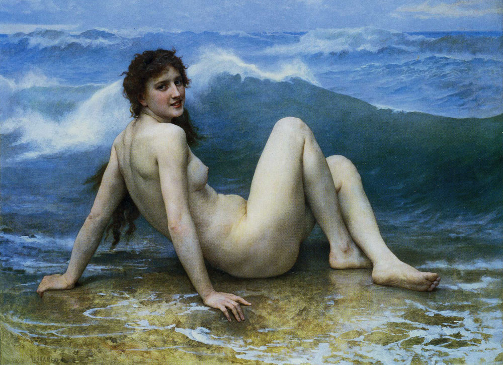 William-Adolphe Bouguereau - The Wave