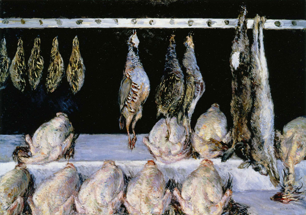 Gustave Caillebotte - Display of Chicken and Game