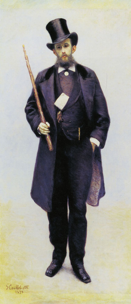 Gustave Caillebotte - Portrait of Paul Hugot