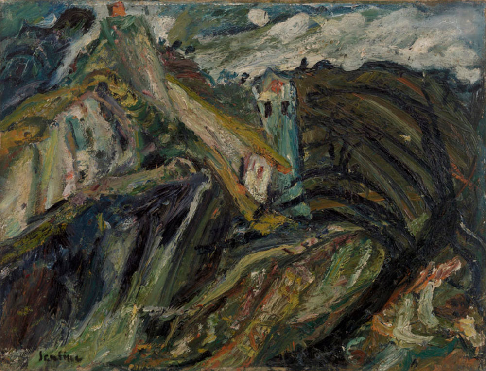 Chaim Soutine - Landscape of the South of France