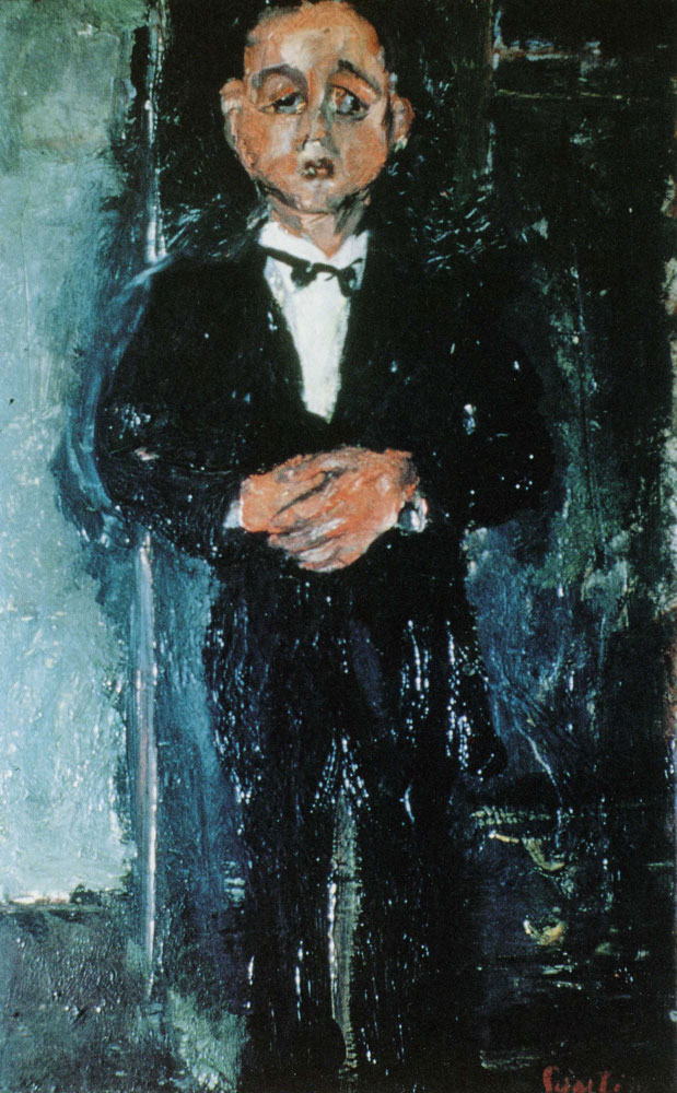 Chaim Soutine - Portrait of a Young Man
