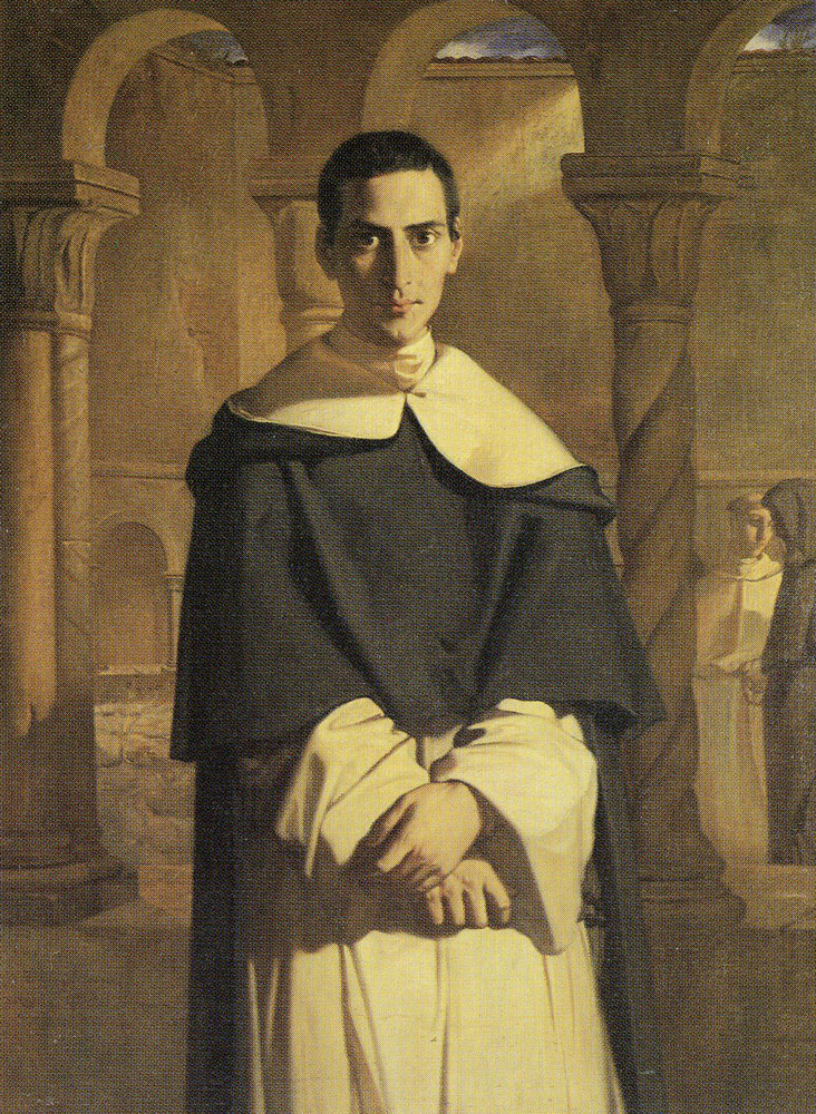 Théodore Chassériau - Father Dominique Lacordire of the Dominican Order