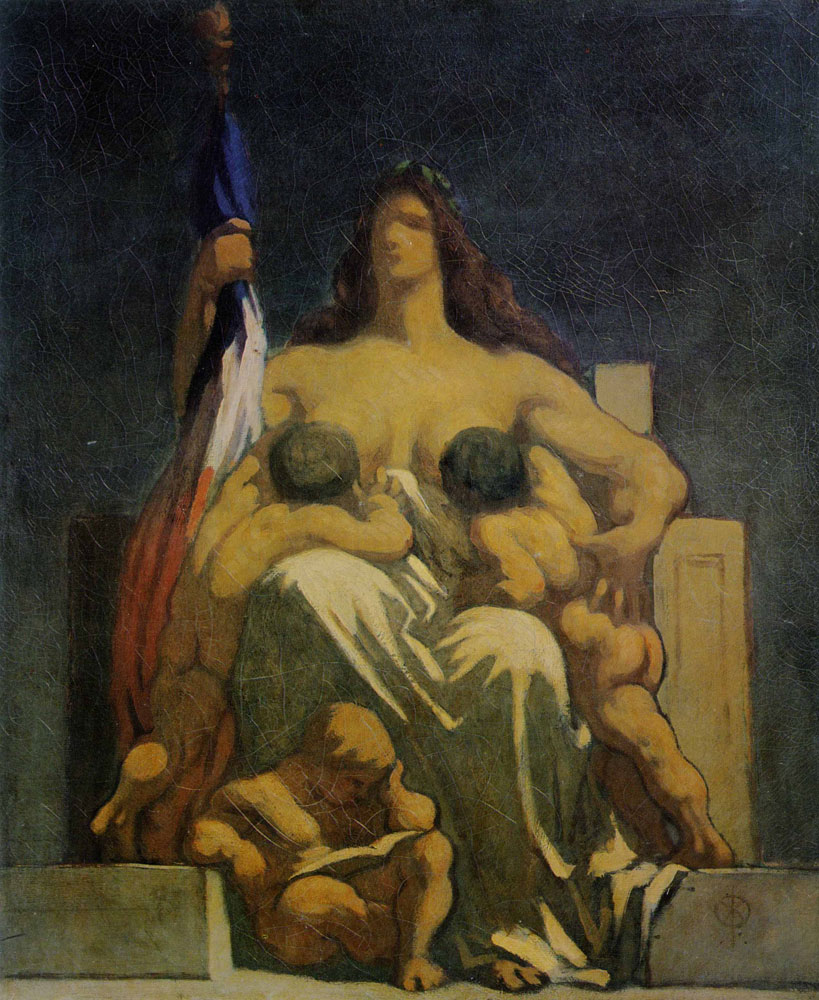 Honoré Daumier - The Republic