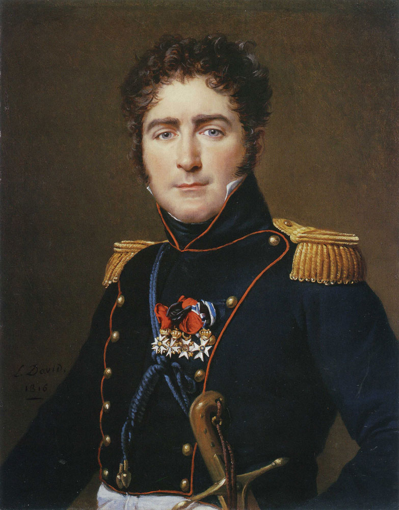 Jacques-Louis David - Portrait of Comte Henri-Amédé de Turenne