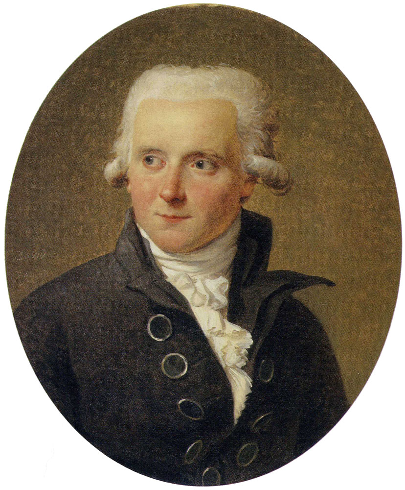 Jacques-Louis David - Portrait of Pierre Sérizat