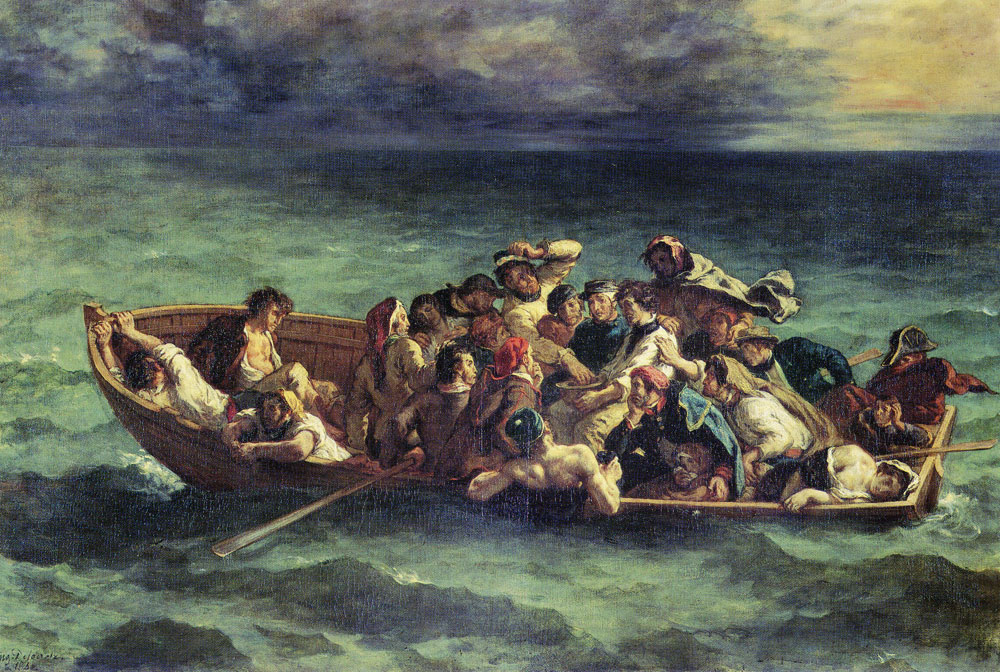 Eugene Delacroix - The Shipwreck of Don Juan