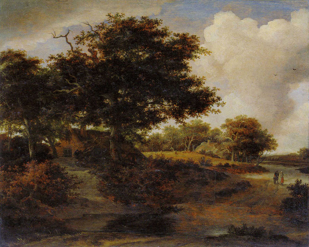 Meindert Hobbema - Wooded Landscape