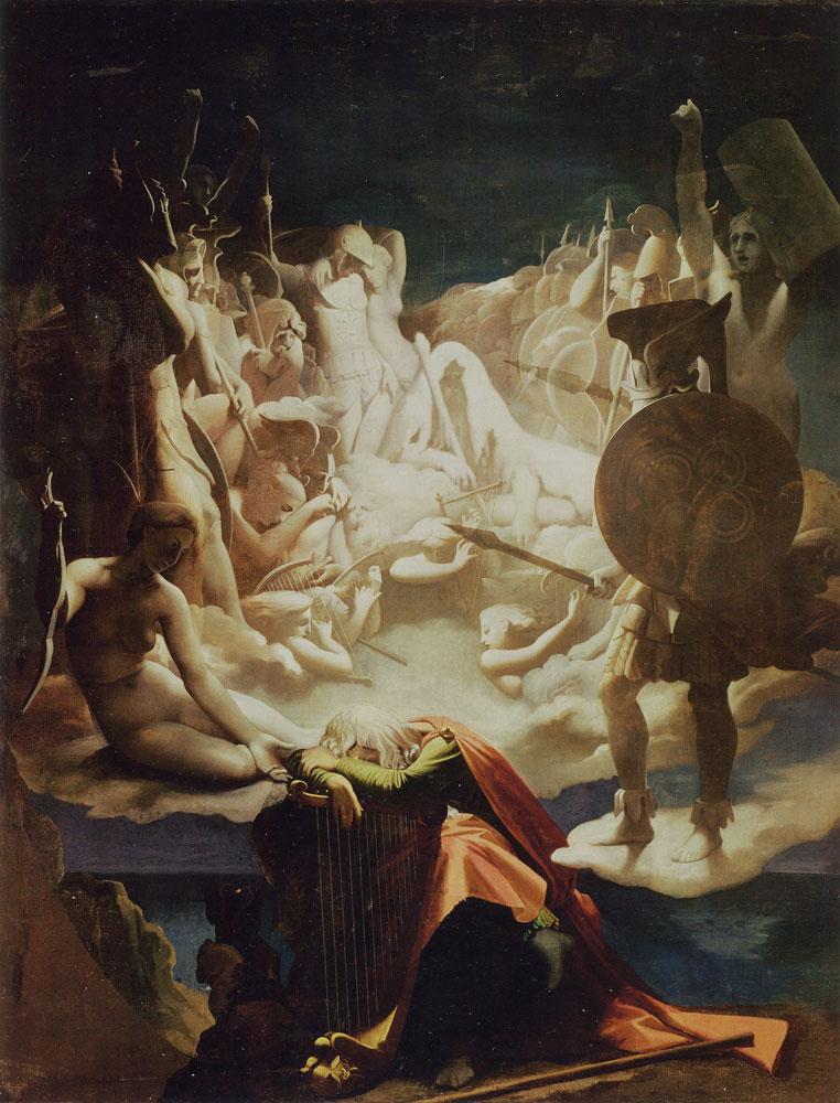 Jean Auguste Dominique Ingres - Dream of Ossian