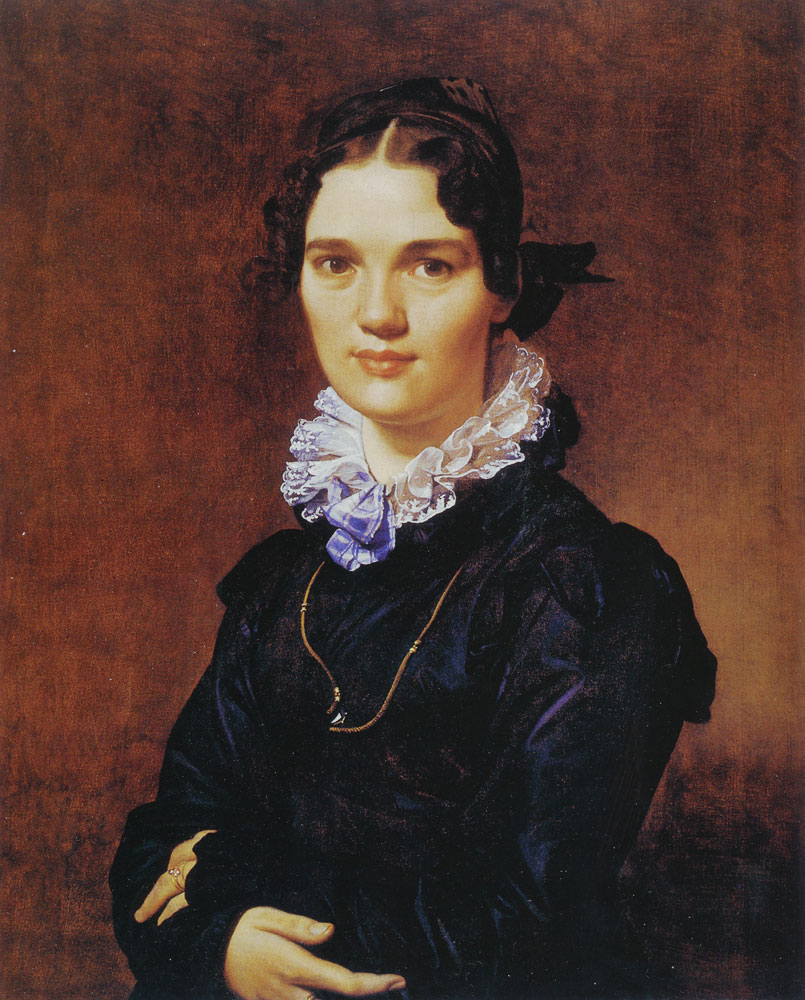 Jean Auguste Dominique Ingres - Mademoiselle Jeanne Gonin