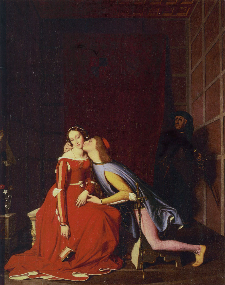 Jean Auguste Dominique Ingres - Paolo and Francesca