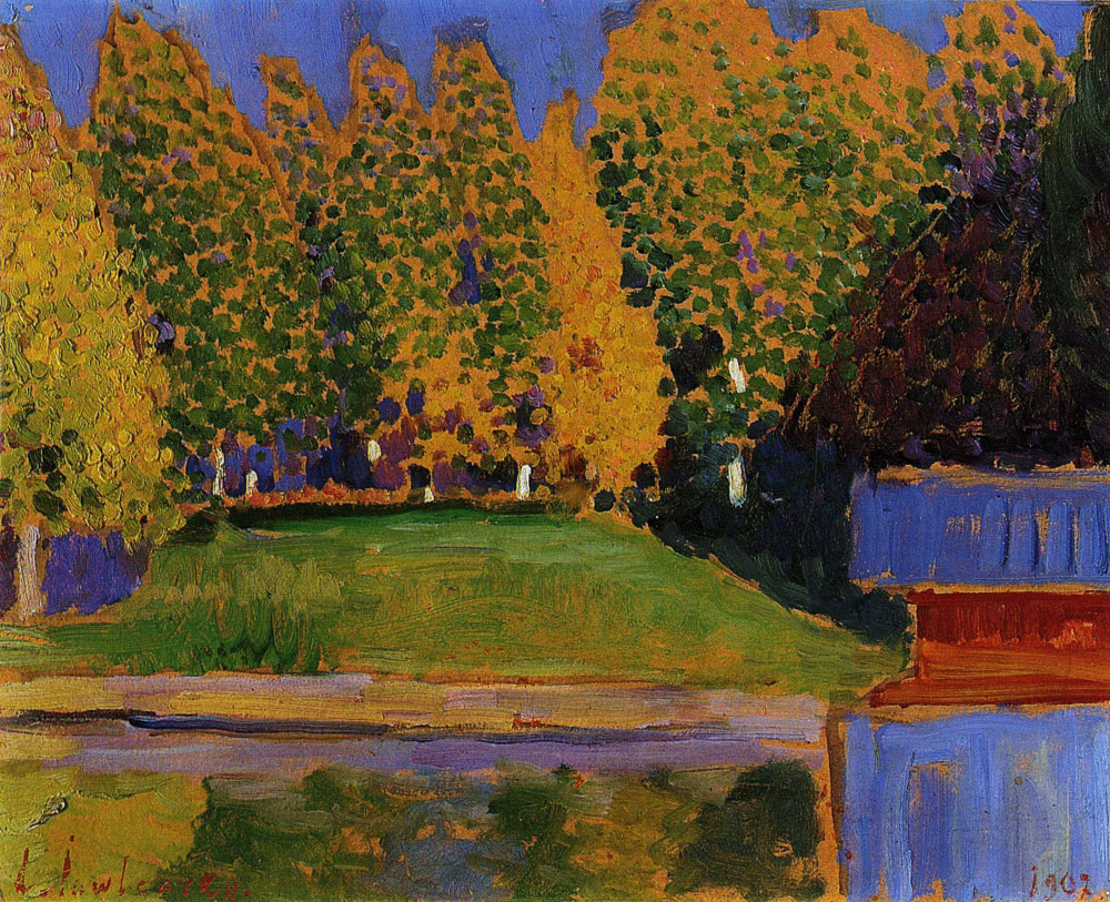 Alexej von Jawlensky - Autumn landscape