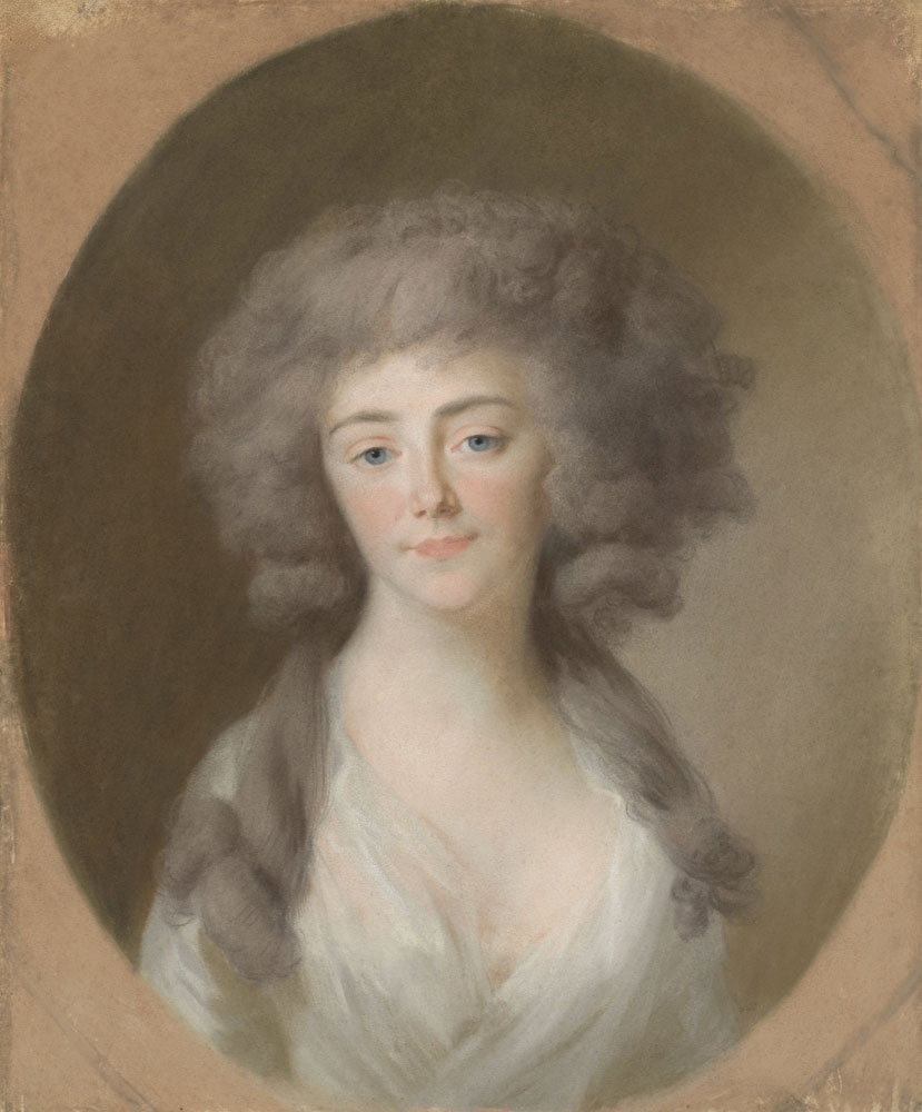 Johann Friedrich August Tischbein - Portrait of Louisa Isabella Alexandrina Augusta von Kirchberg