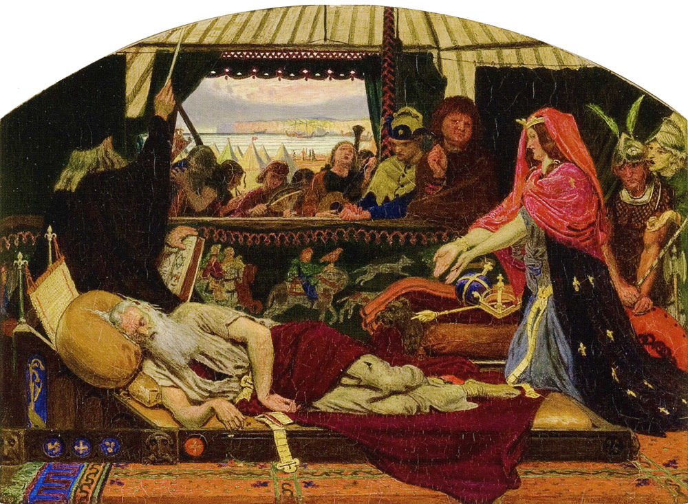 Ford Madox Brown - Cordelia at the Bedside of Lear