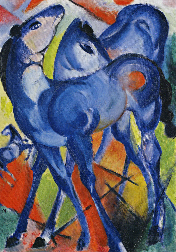 Franz Marc - The Blue Foals