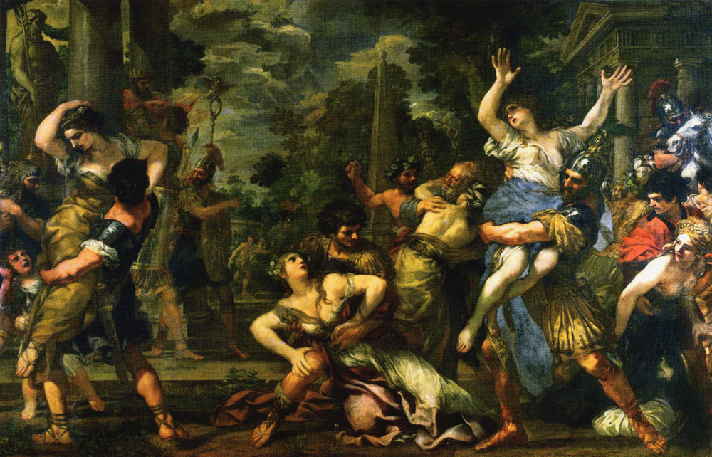 Pietro da Cortona - Rape of the Sabine Women