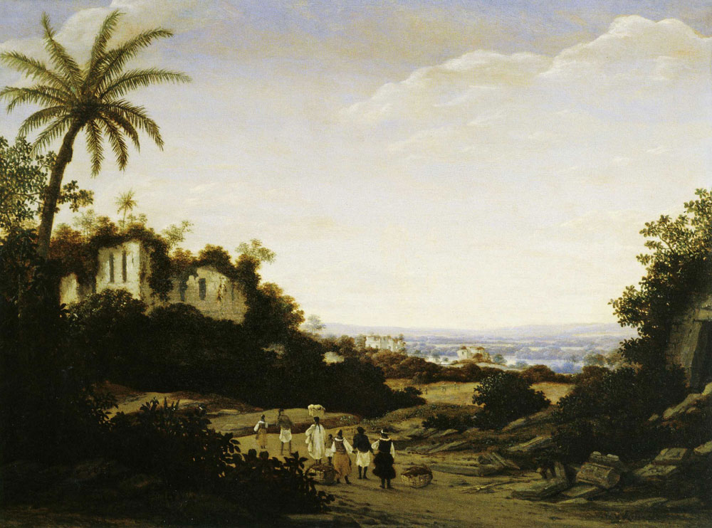 Frans Post - Ruins of the Carmo Convent in Olinda