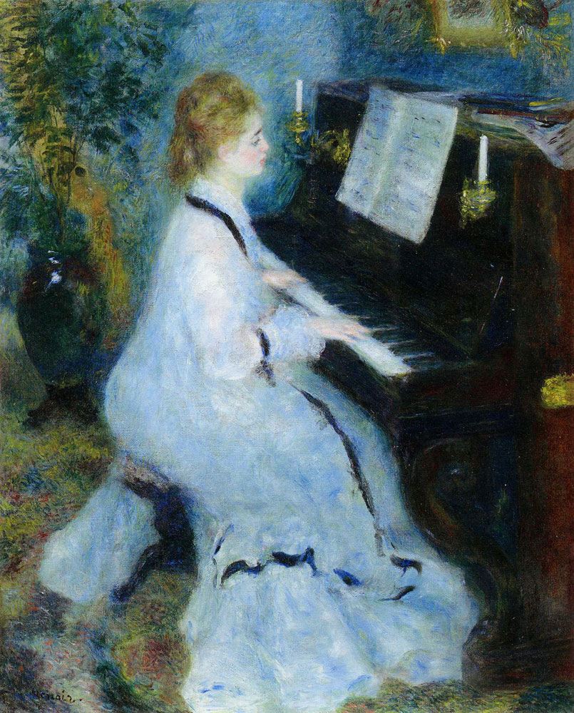Pierre-Auguste Renoir - Woman at the Piano